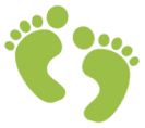 green feet logo
